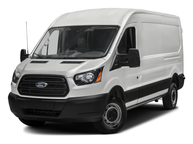 2016 Ford Transit-250 Base in Oxford White — front three-quarter view