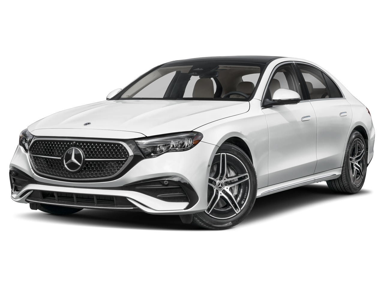 2026 Mercedes-Benz E-Class E 450 4MATIC in Black — front three-quarter view