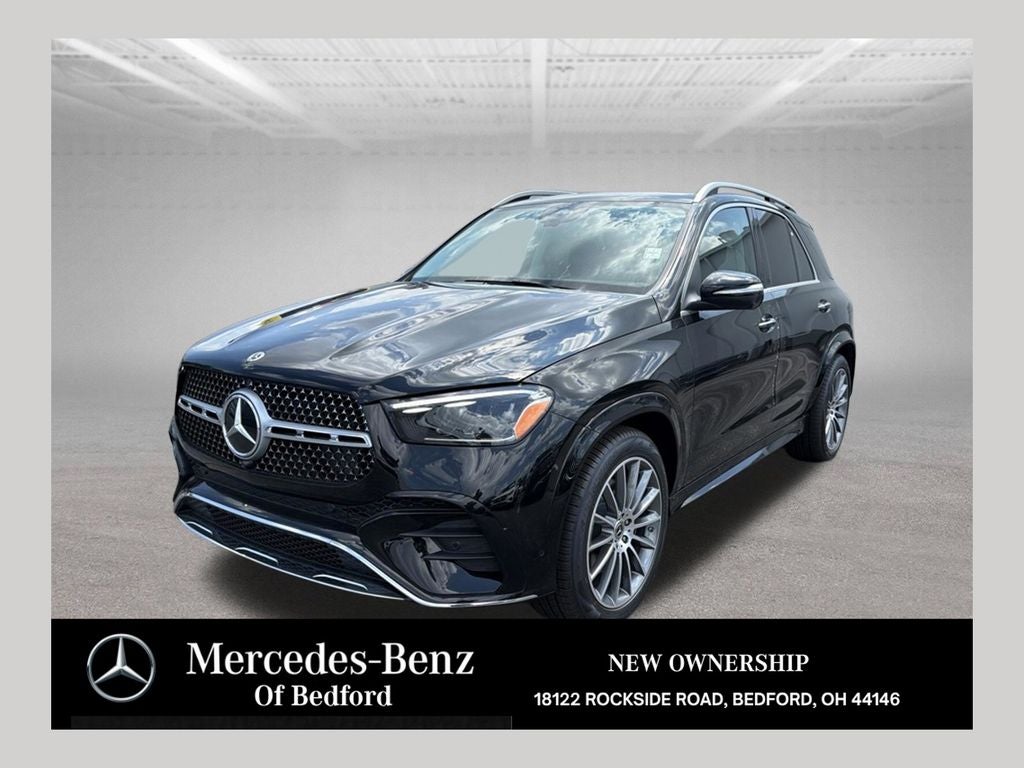 2026 Mercedes-Benz GLE GLE 350 4MATIC in Black — front three-quarter view