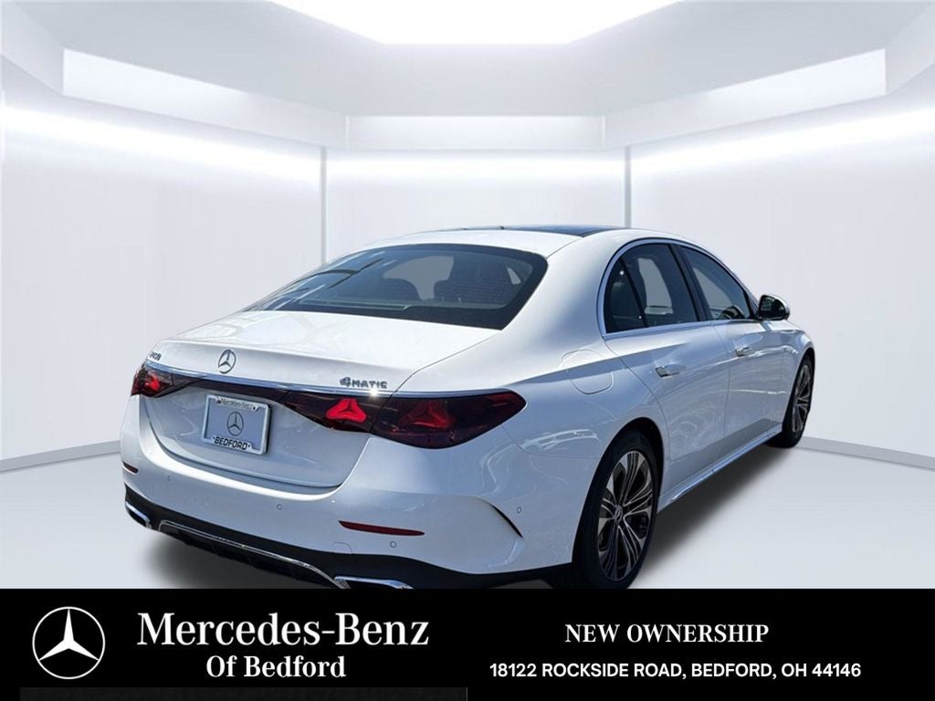 2026 Mercedes-Benz E-Class — interior view